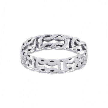 Celtic Knotwork Ring TR398 - Jewelry